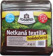 Neotex Rosteto - hnědočerný 70 g, netkaná textilie - 5x1,6 m