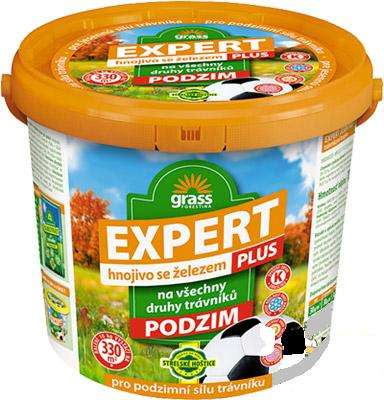 EXPERT podzim PLUS trávníkové hnojivo 10 kg v kbelíku