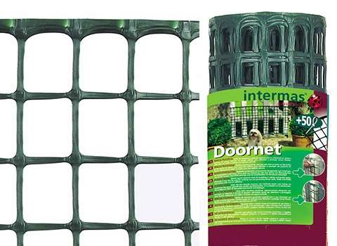 Doornet plastové pletivo green - 1 x 5 m Intermas