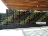 Quizcamp Minigarden - vertikální set 3x vertikální modul a podložka na květiny, jahody, bylinky