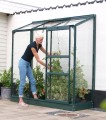 Vitavia Garden IDA Skleník ke stěně PC 4 mm, zelený -