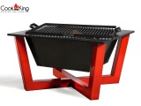 Cook King Ohniště Brasil červené 70cm