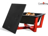 Cook King Ohniště Brasil červené 70cm