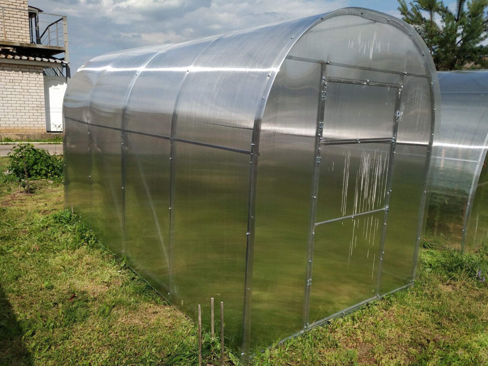 LANITPLAST Obloukový skleník DNĚPR 2,10x6 m PC 4 mm