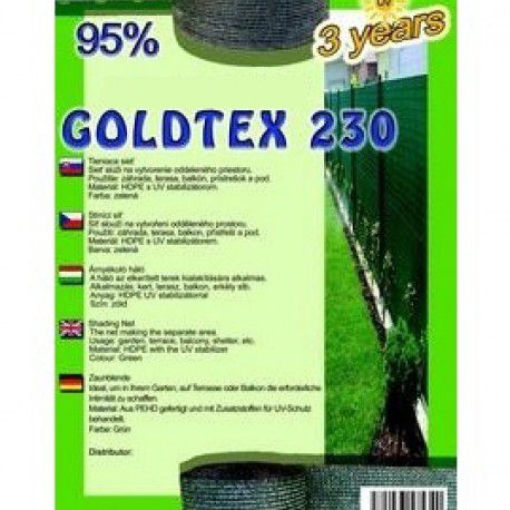 Goldtex stínovka, výška 2 m, 95% stínění - 2x50m