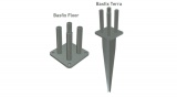 NORTENE BASFIX TERRA upevňovací element do země,10 x 10 x 72,5 cm
