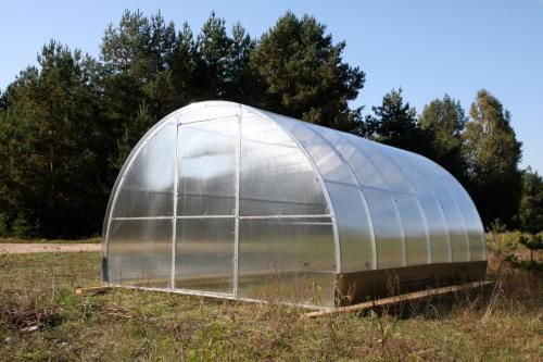 LANITPLAST obloukový skleník VOLHA 3,3x6 m PC 4 mm