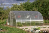 LANITPLAST Obloukový skleník DNĚPR 3,14x6 m PC 4 mm