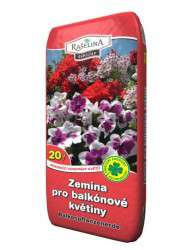 Rašelina Zemina pro balkonové květiny - 40 l