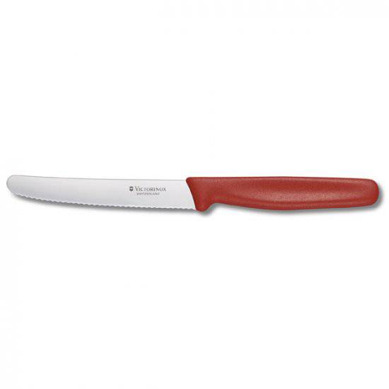 Univerzální nůž s kratší čepelí - Červená Victorinox